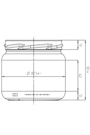 Adriatic 370 ml kótovanie 400 x 600