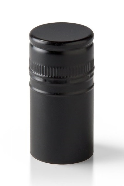 Uzáver hliník BVS 30 x 60 mm (čierny, závit, poistný krúžok) ORIGIANL Uzáver hliník BVS 30 x 60 mm (čierny, závit, poistný krúžok) ORIGIANL