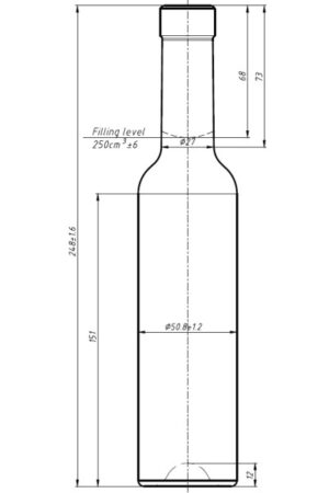 Belissimo 250 ml kótovanie